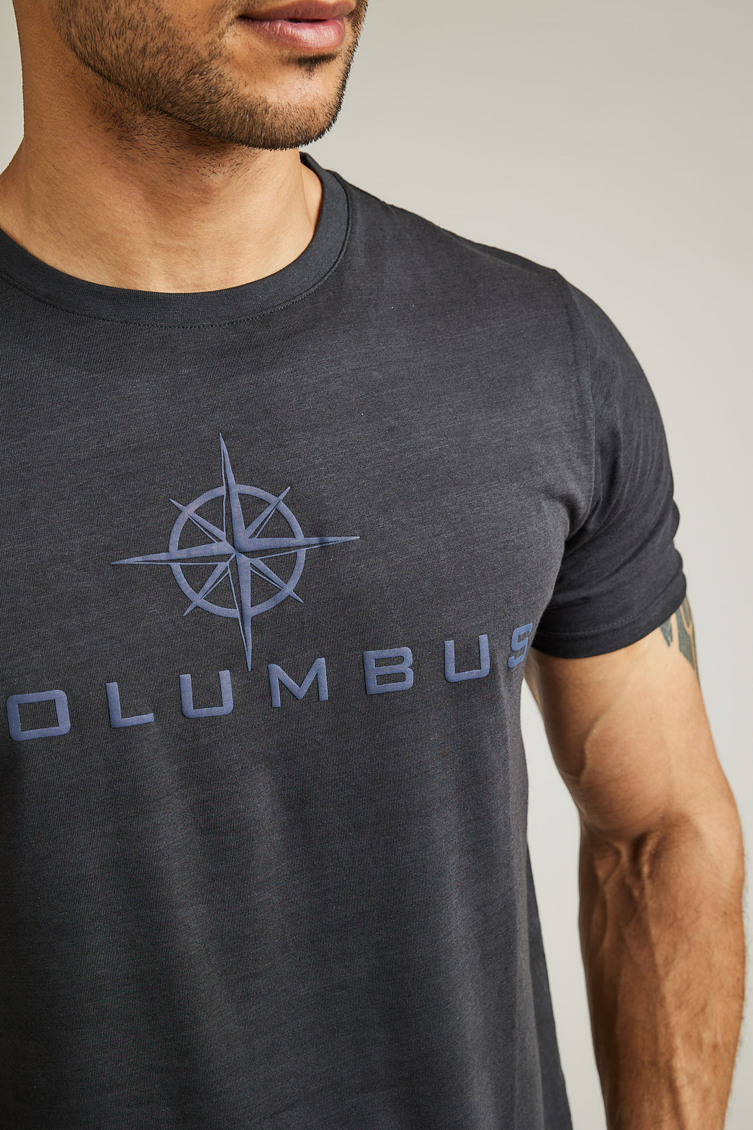 T-Shirt- Slim fit -Brand Logo Printed