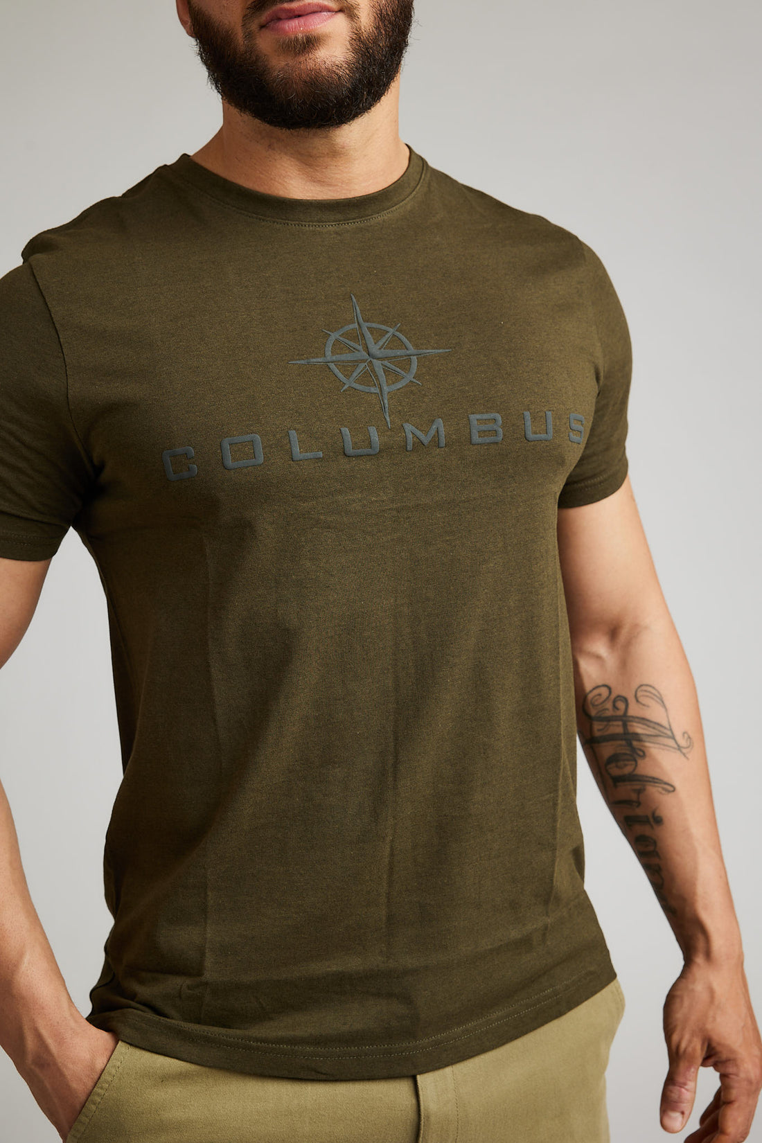 T-Shirt- Slim fit -Brand  Logo  Printed